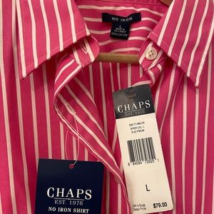 Chaps Pink Shirt Dress!